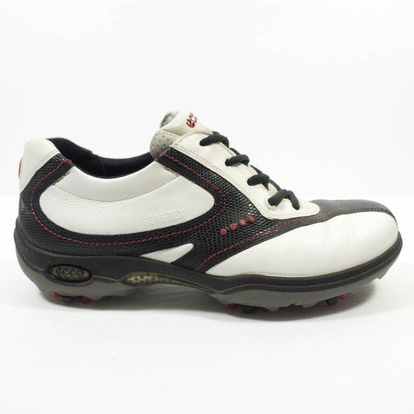 Ecco GTX Gore-tex Waterproof Leather Golf Shoes - Women's Size 6-6.5 US / 37 EU - Picture 4 of 10